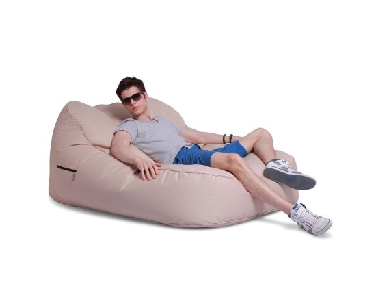 Купить большой шезлонг Satellite Twin Sofa™ - Thermo Beige (бежевый Оксфорд)